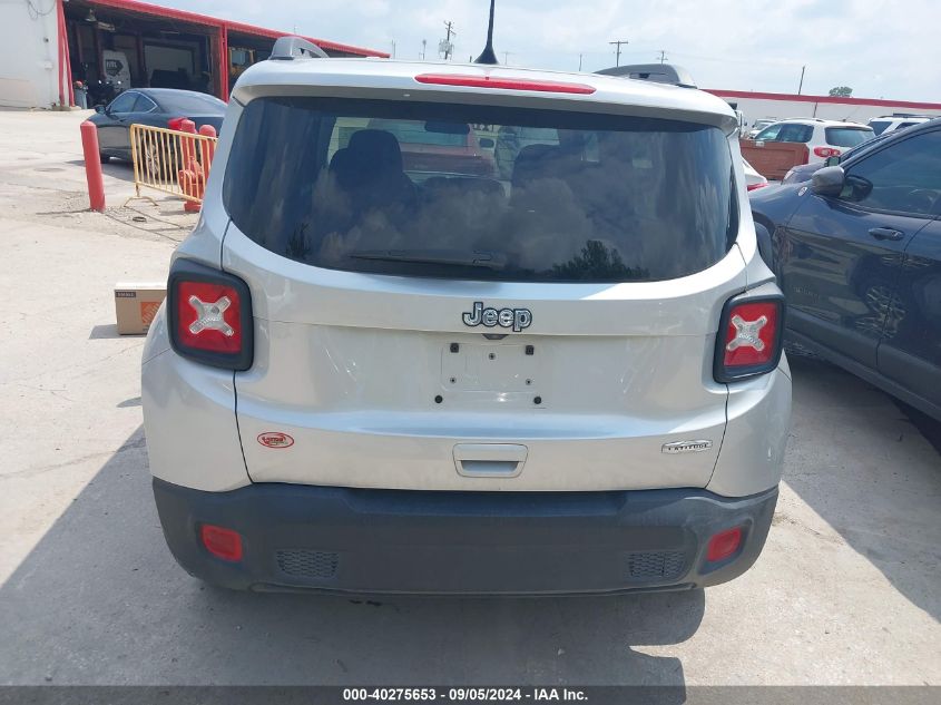 2019 Jeep Renegade Latitude Fwd VIN: ZACNJABB8KPJ96187 Lot: 40275653