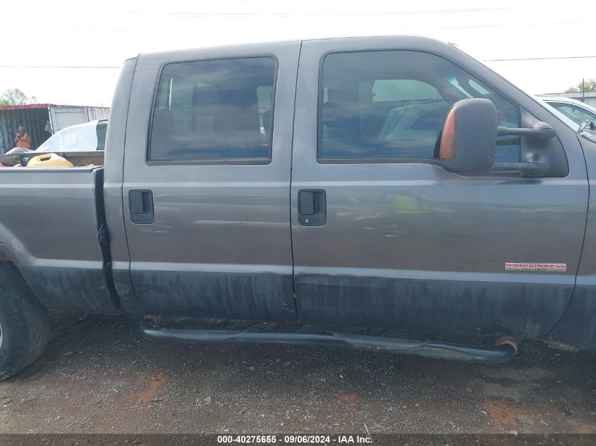 2004 Ford F-250 Lariat/Xl/Xlt VIN: 1FTNW21P54EA97619 Lot: 40275655