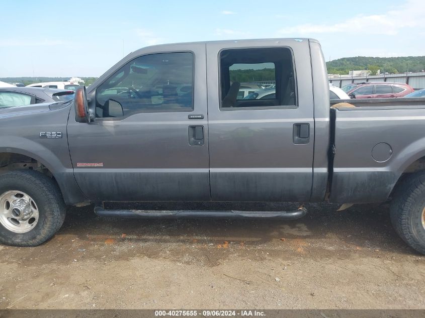 2004 Ford F-250 Lariat/Xl/Xlt VIN: 1FTNW21P54EA97619 Lot: 40275655