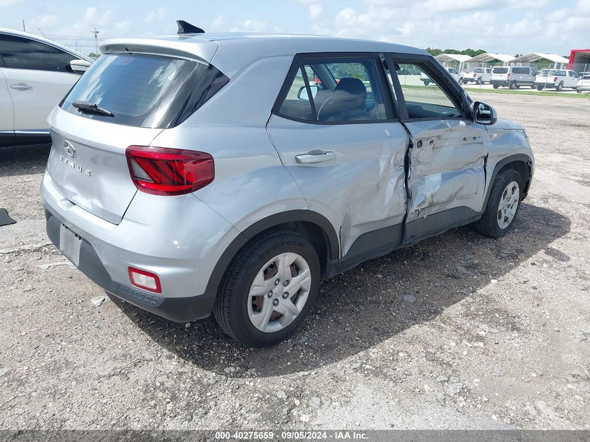 Vin: kmhrb8a36lu040553, lot: 40764042, hyundai venue se 20204