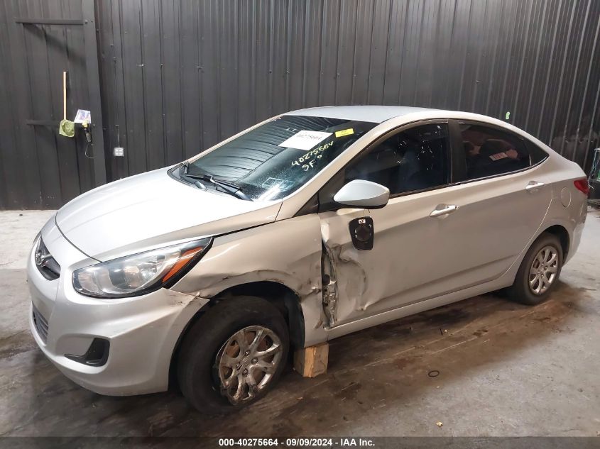 2013 Hyundai Accent Gls VIN: KMHCT4AE1DU447971 Lot: 40275664