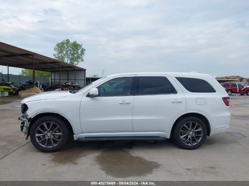 2017 Dodge Durango Gt Rwd VIN: 1C4RDHDG1HC757744 Lot: 40275669