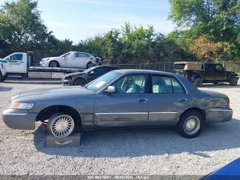 1999 Mercury Grand Marquis Ls VIN: 2MEFM75W0XX716556 Lot: 40275691