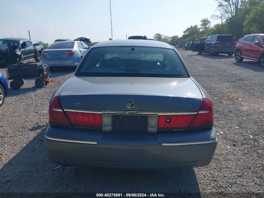 1999 Mercury Grand Marquis Ls VIN: 2MEFM75W0XX716556 Lot: 40275691