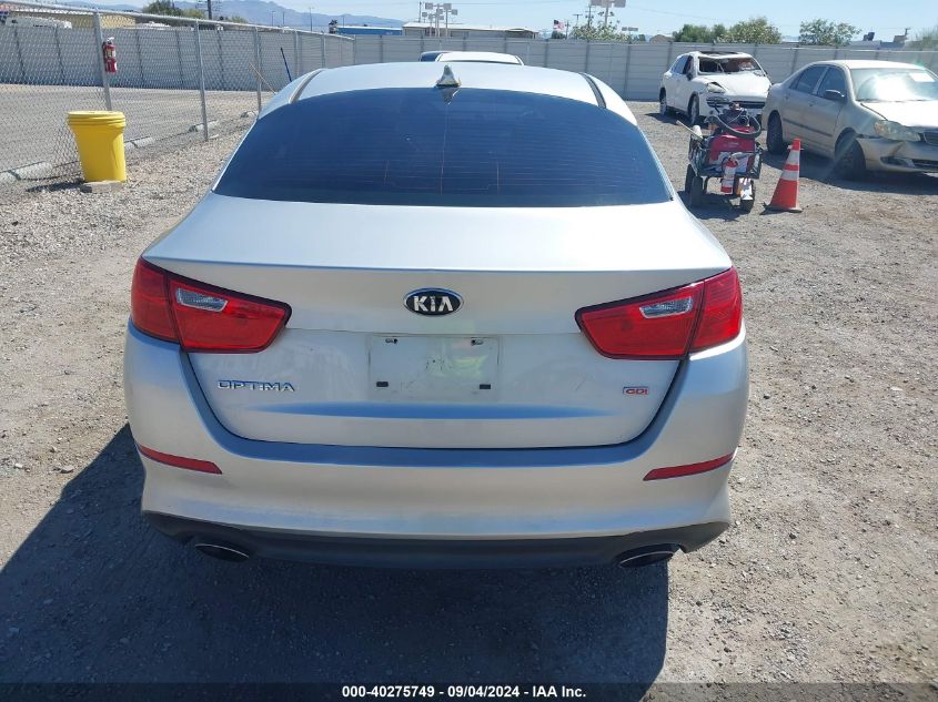 2014 Kia Optima Lx VIN: KNAGM4A75E5495793 Lot: 40275749