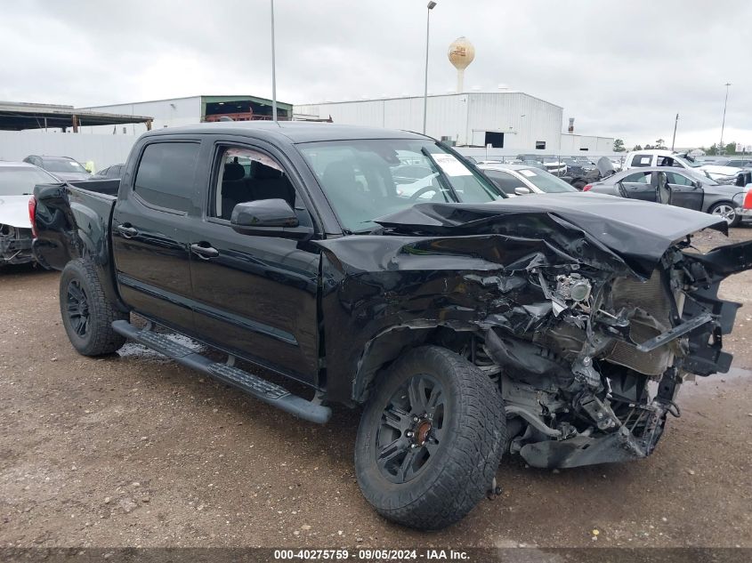 2022 Toyota Tacoma Double Cab/Sr/Sr5 VIN: 3TYAX5GN0NT059802 Lot: 40275759