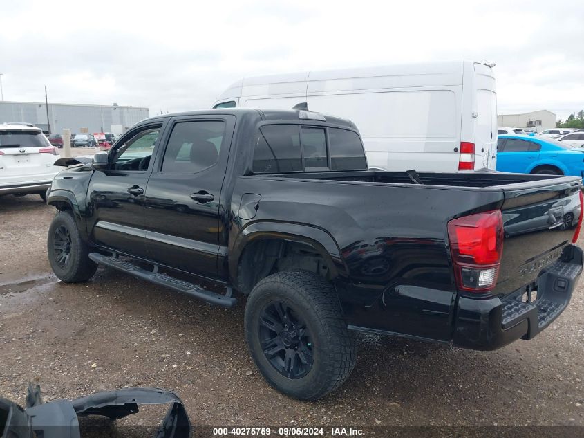 2022 Toyota Tacoma Double Cab/Sr/Sr5 VIN: 3TYAX5GN0NT059802 Lot: 40275759