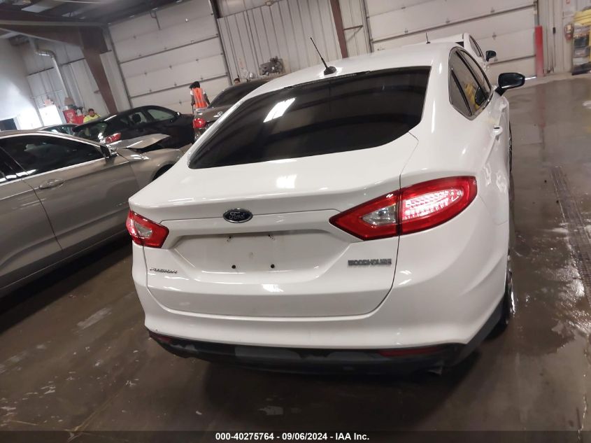 2014 Ford Fusion S VIN: 3FA6P0G7XER111256 Lot: 40275764