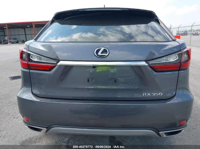 2022 Lexus Rx 350 VIN: 2T2HZMDA9NC317416 Lot: 40275772