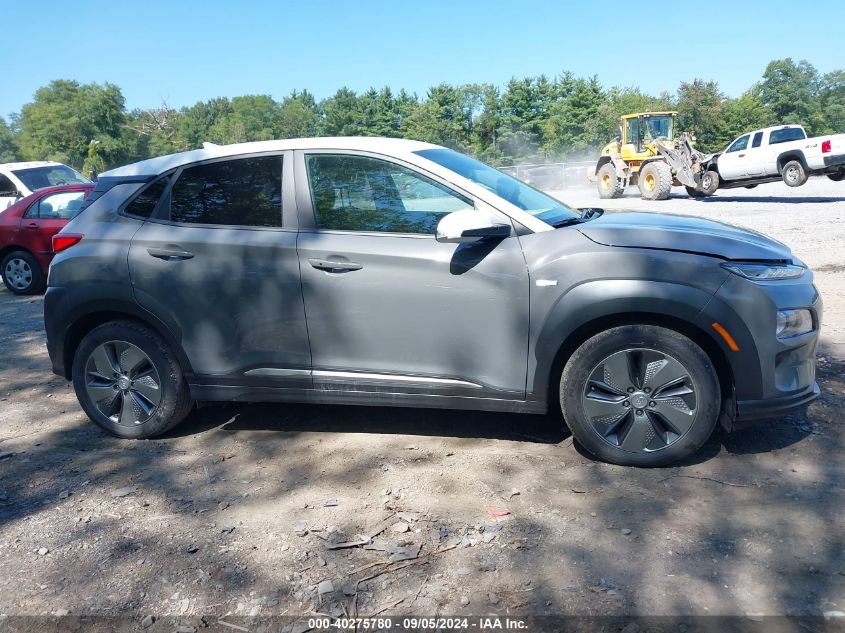 2019 Hyundai Kona Ev Sel VIN: KM8K23AGXKU051769 Lot: 40275780