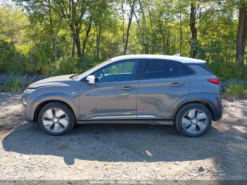 2019 Hyundai Kona Ev Sel VIN: KM8K23AGXKU051769 Lot: 40275780