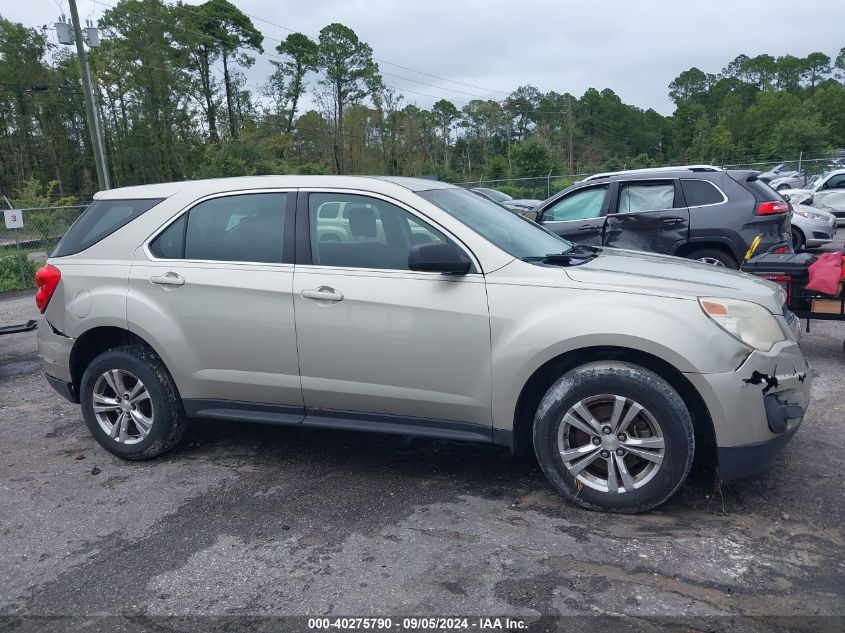 2014 Chevrolet Equinox Ls VIN: 2GNALAEK3E6141842 Lot: 40275790