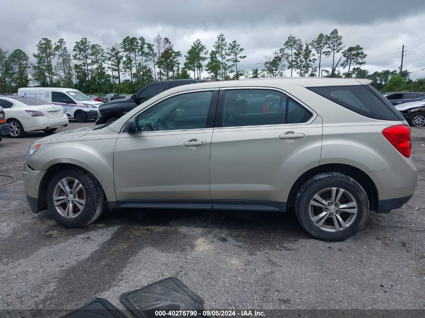 2014 Chevrolet Equinox Ls VIN: 2GNALAEK3E6141842 Lot: 40275790