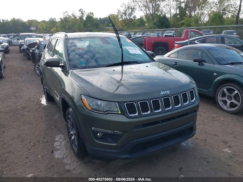 2018 Jeep Compass Latitude Fwd VIN: 3C4NJCBB5JT308658 Lot: 40275802