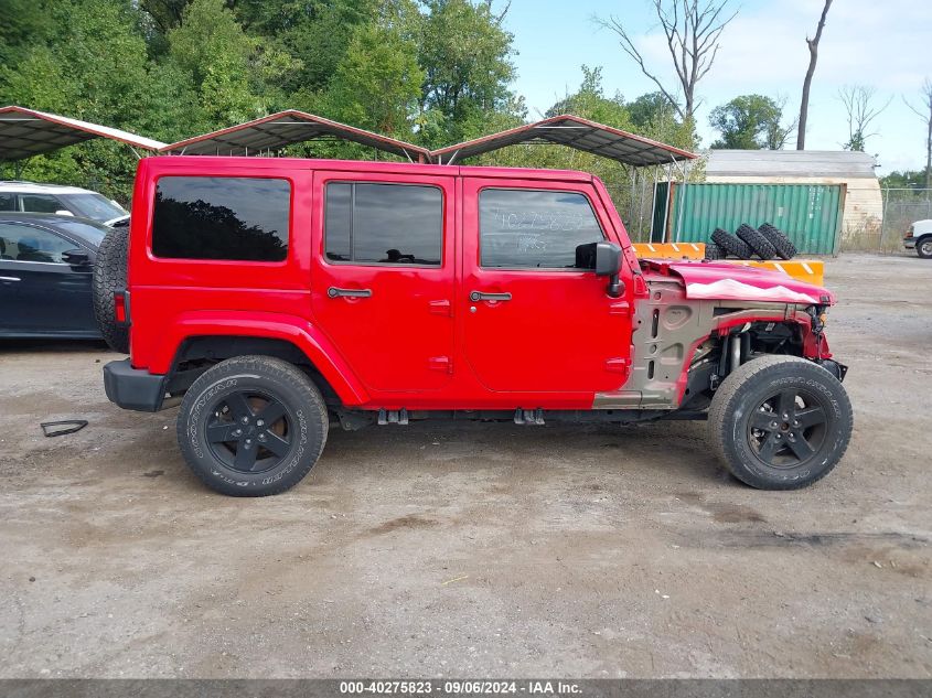 2015 Jeep Wrangler Unlimited Wrangler X VIN: 1C4BJWEG8FL596657 Lot: 40275823