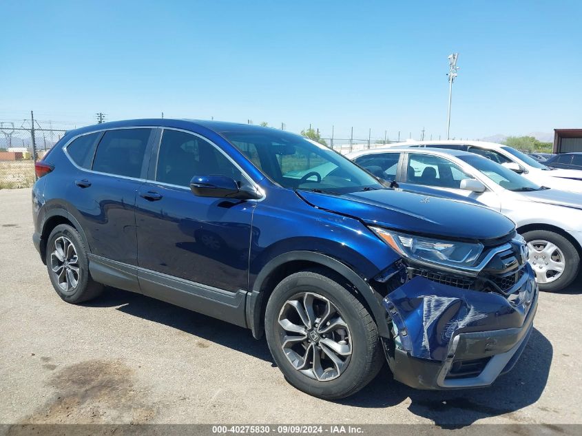 2020 Honda Cr-V 2Wd Ex-L VIN: 5J6RW1H88LA001377 Lot: 40275830