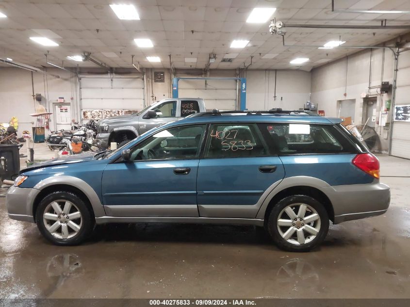 2009 Subaru Outback 2.5I VIN: 4S4BP60C097336345 Lot: 40275833