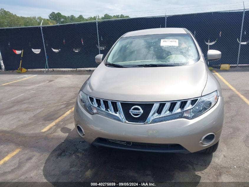 2009 Nissan Murano VIN: JNBAZ18U79W151133 Lot: 40275859