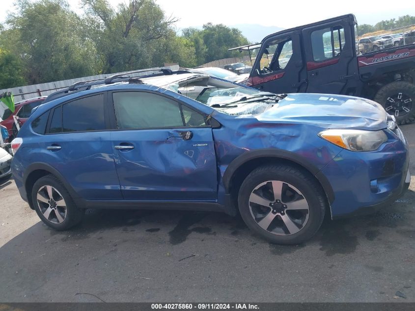 2014 Subaru Xv Crosstrek Hybrid 2.0I Touring VIN: JF2GPBKC1EH229519 Lot: 40275860