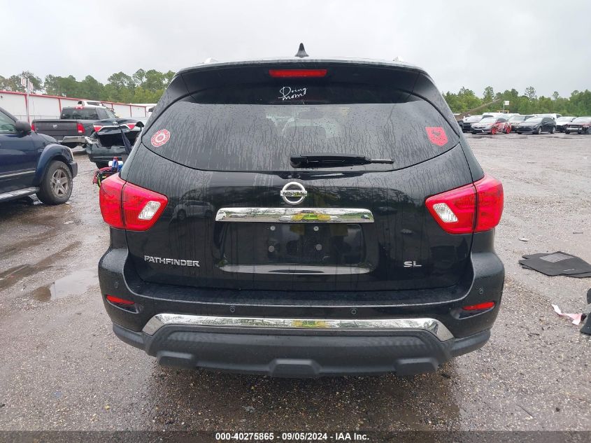 2019 Nissan Pathfinder Sl VIN: 5N1DR2MN9KC642870 Lot: 40275865