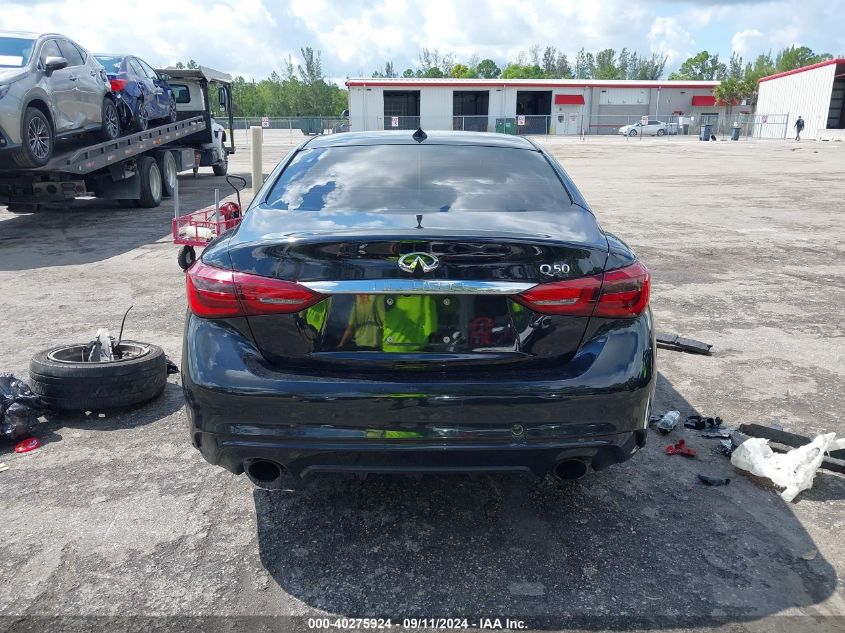 2018 Infiniti Q50 3.0T Luxe VIN: JN1EV7AP2JM366339 Lot: 40275924