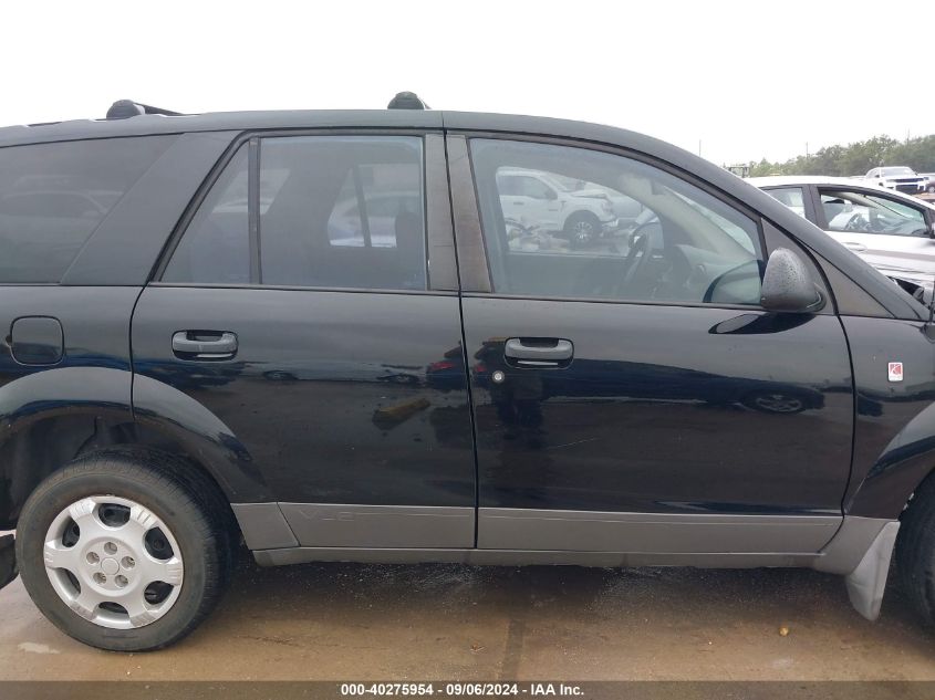 2003 Saturn Vue 4 Cyl VIN: 5GZCZ23D73S823450 Lot: 40275954