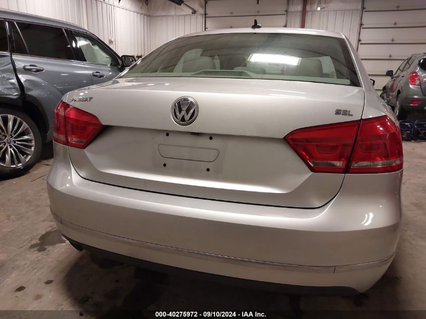 1VWCP7A37DC144379 2013 Volkswagen Passat 2.5L Sel Premium