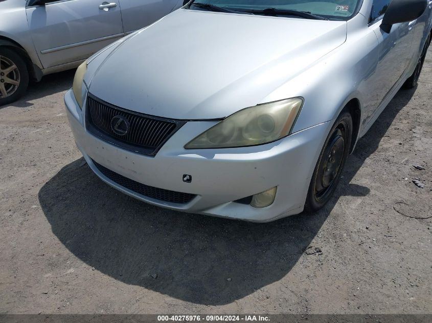 2007 Lexus Is 350 VIN: JTHBE262872011629 Lot: 40694382