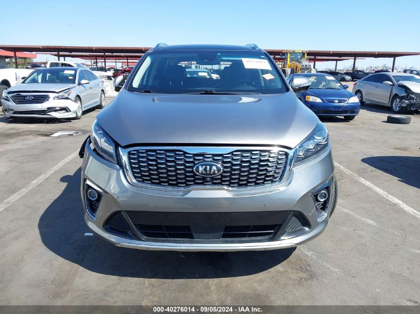 2019 Kia Sorento 3.3L Sx VIN: 5XYPKDA59KG478313 Lot: 40276014