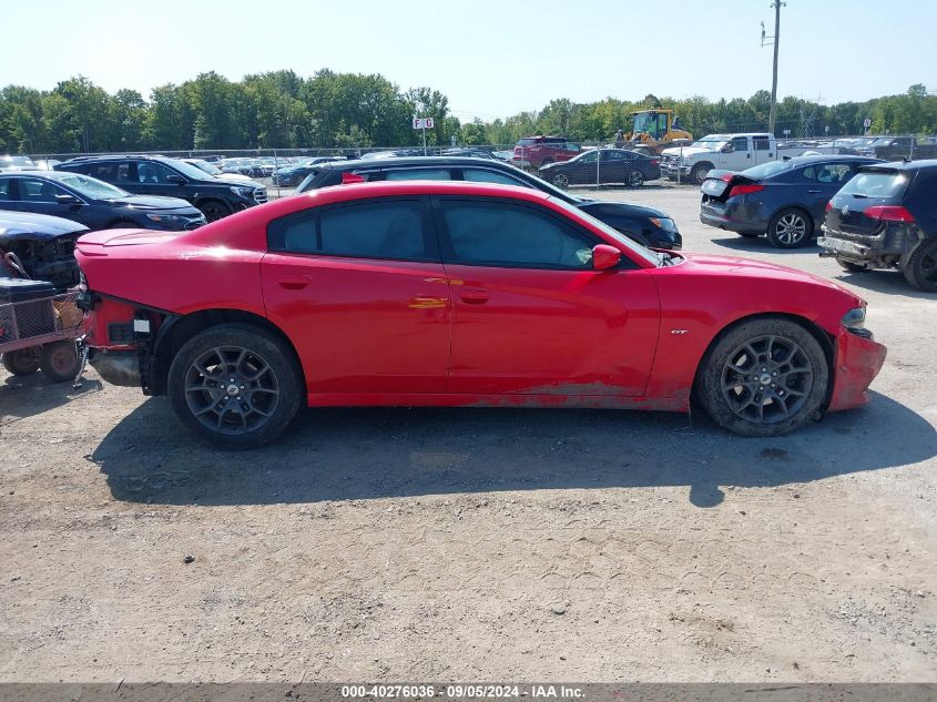 2018 Dodge Charger Gt VIN: 2C3CDXJG8JH136481 Lot: 40276036