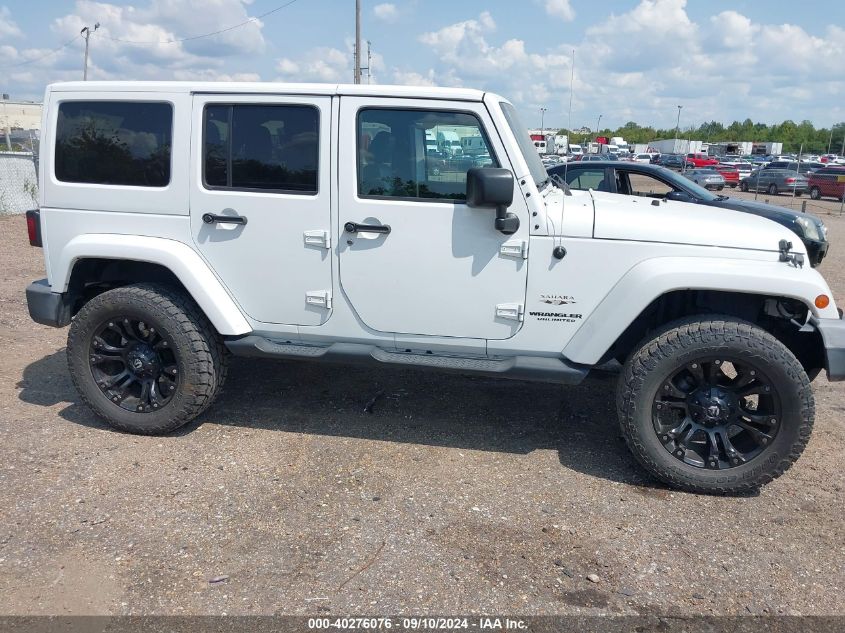 2016 Jeep Wrangler Unlimited Sahara VIN: 1C4BJWEG5GL228017 Lot: 40276076