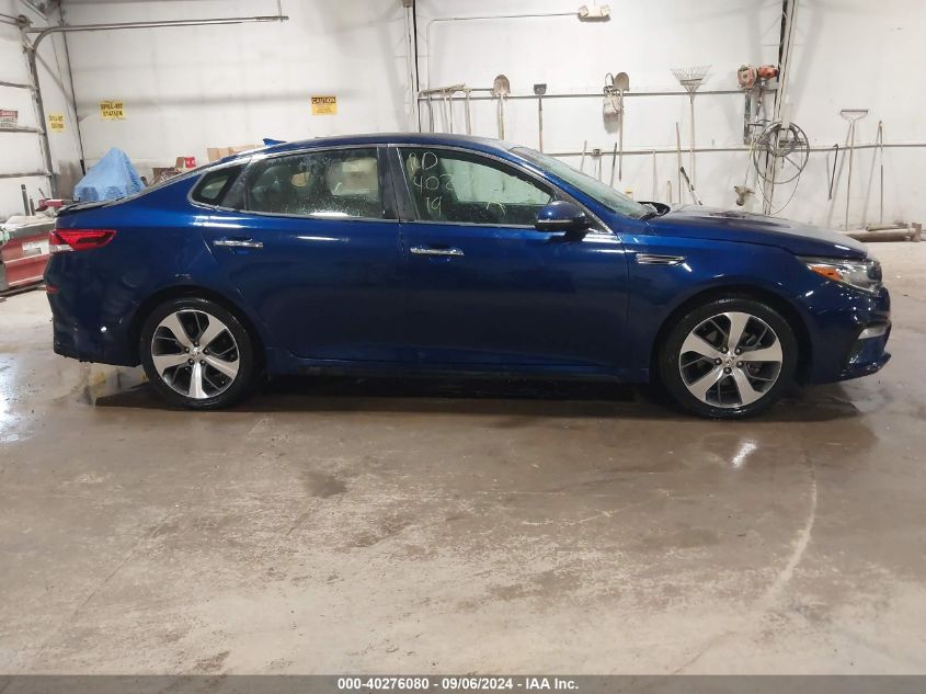 2019 Kia Optima S VIN: 5XXGT4L38KG368205 Lot: 40276080