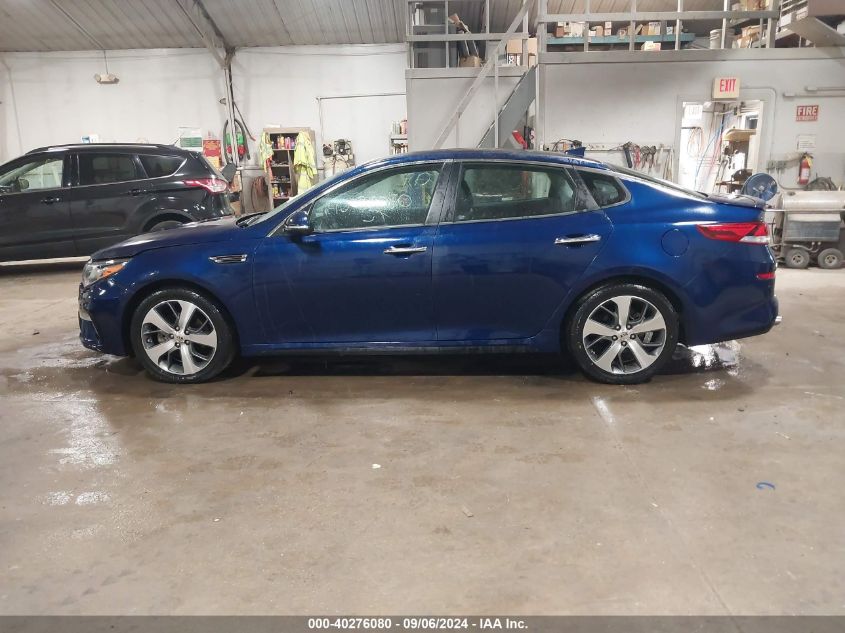 2019 Kia Optima S VIN: 5XXGT4L38KG368205 Lot: 40276080