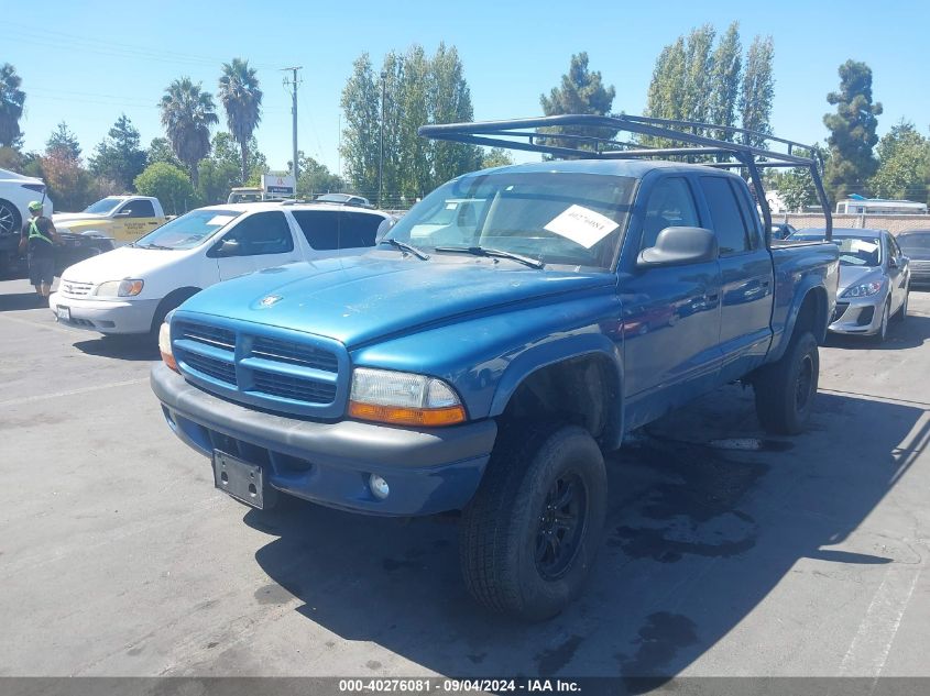 2003 Dodge Dakota Sport/Sxt VIN: 1D7HG38N93S204293 Lot: 40276081