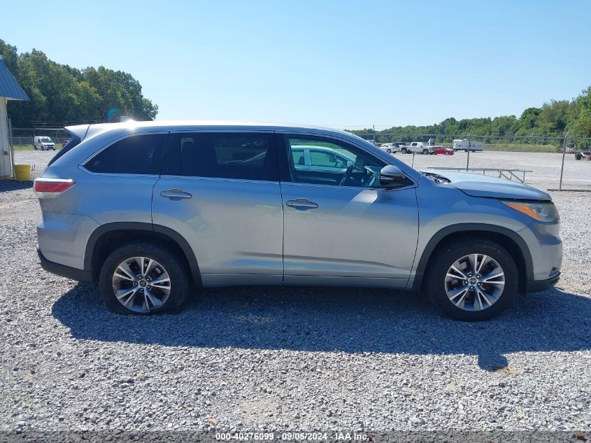 2016 TOYOTA HIGHLANDER LE PLUS V6 - 5TDZKRFH3GS163008