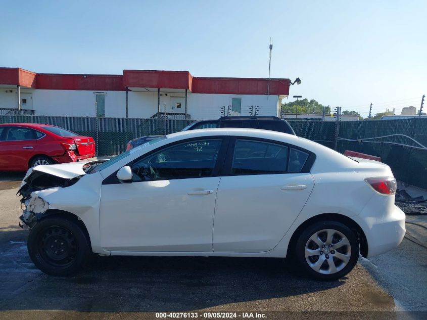 2013 Mazda 3 I VIN: JM1BL1UP0D1851504 Lot: 40276133