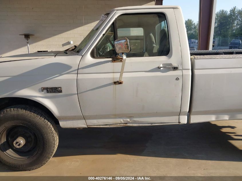 1997 Ford F250 VIN: 3FTHF26G0VMA43288 Lot: 40276146