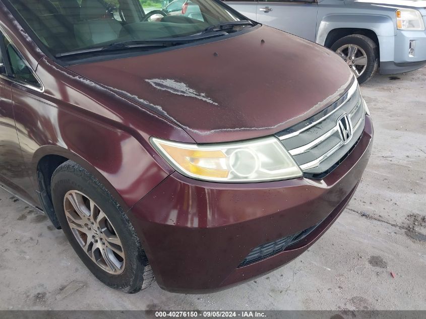 2011 Honda Odyssey Ex-L VIN: 5FNRL5H63BB055096 Lot: 40276150