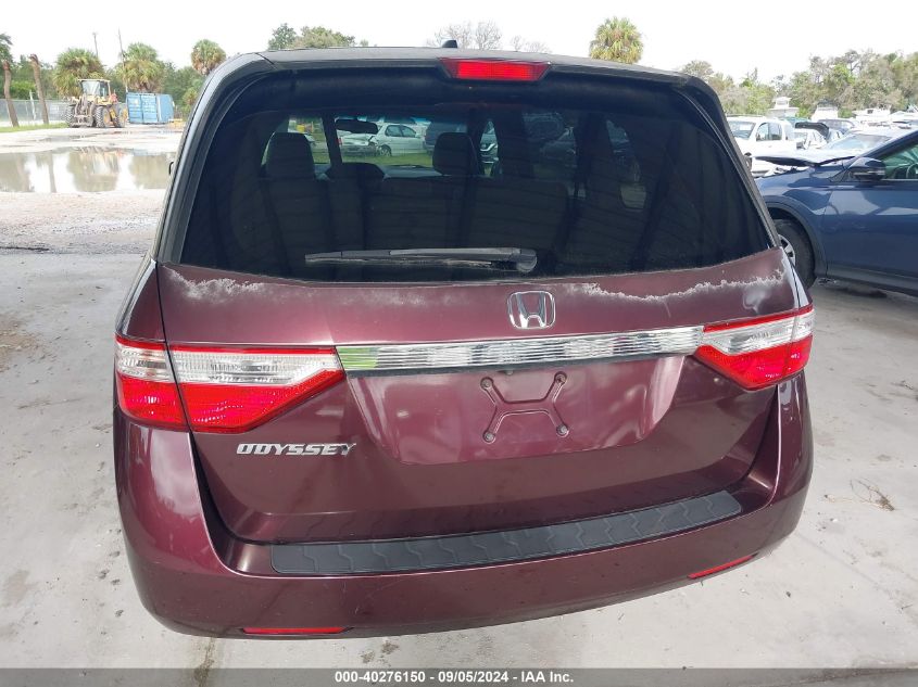 2011 Honda Odyssey Ex-L VIN: 5FNRL5H63BB055096 Lot: 40276150