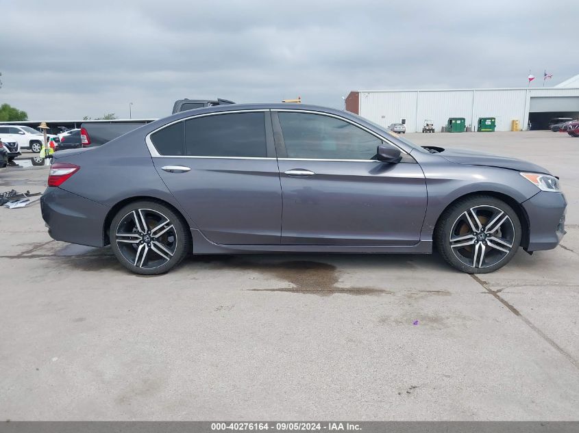 1HGCR2F55GA154369 2016 Honda Accord Sport