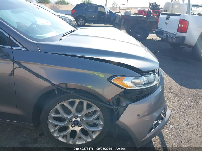 2013 FORD FUSION TITANIUM - 3FA6P0K93DR310205