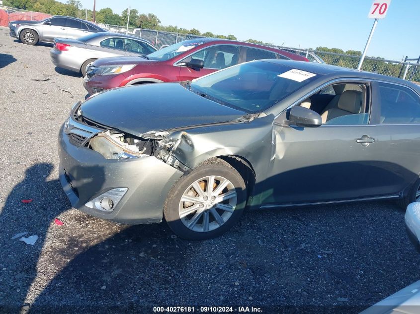 2013 Toyota Camry L/Se/Le/Xle VIN: 4T1BF1FK6DU642285 Lot: 40276181