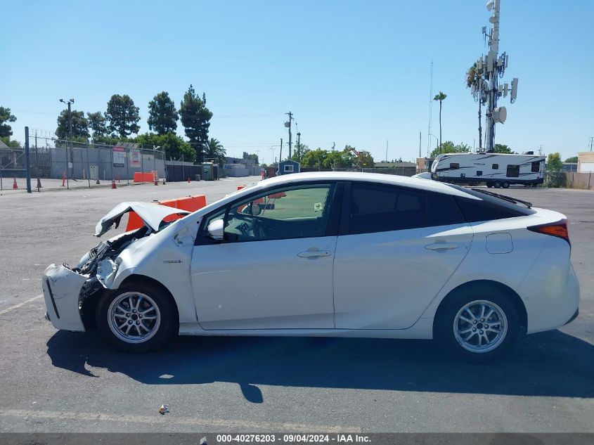 2019 Toyota Prius Le VIN: JTDKARFU0K3076467 Lot: 40276203