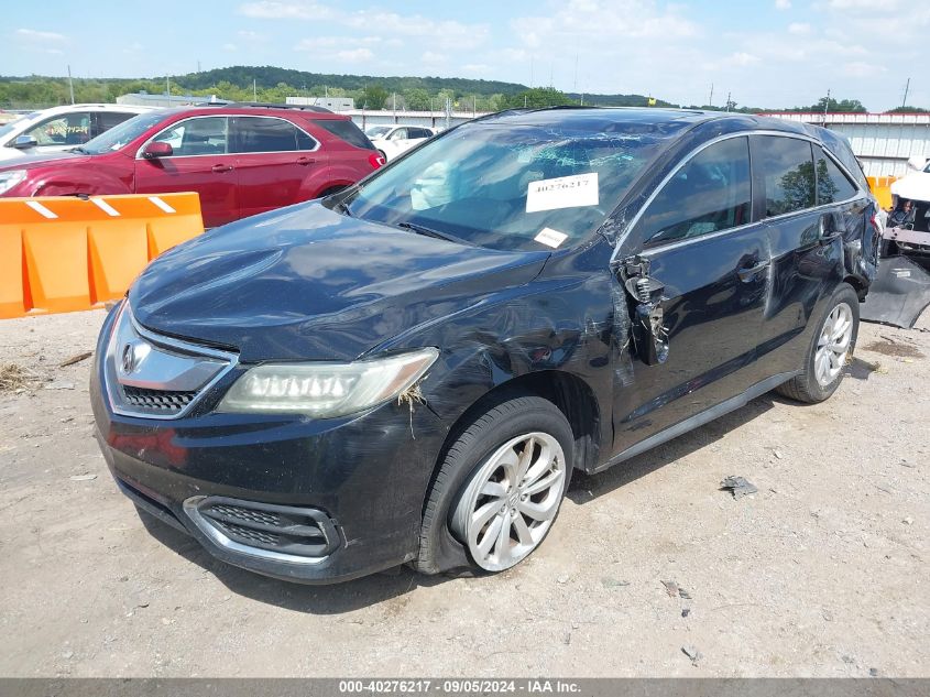 VIN 5J8TB3H51GL003573 2016 ACURA RDX no.2