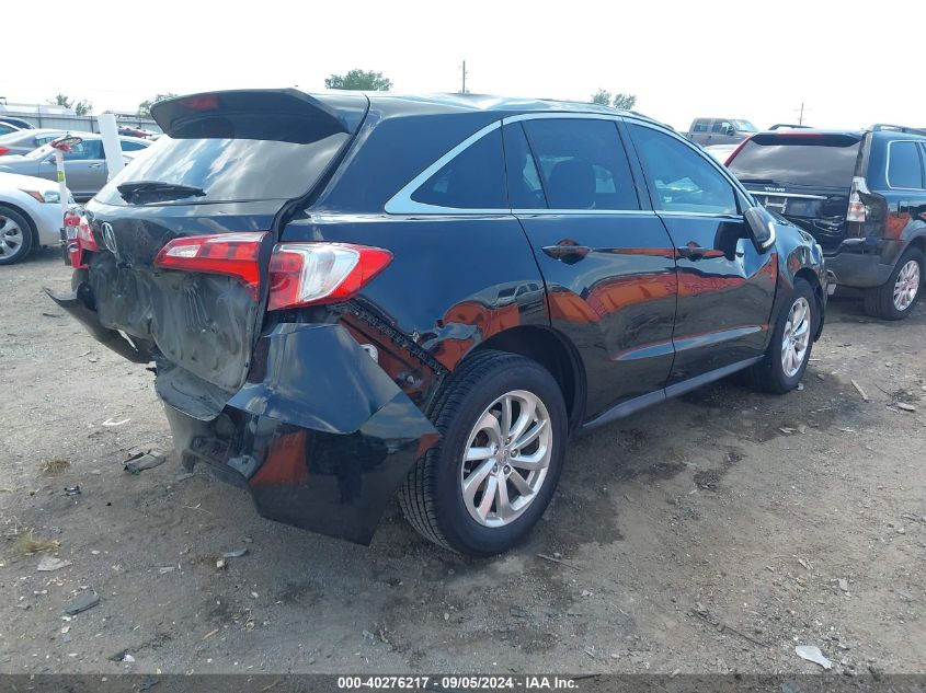 VIN 5J8TB3H51GL003573 2016 ACURA RDX no.4