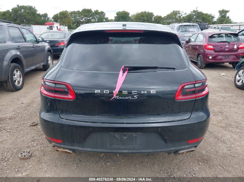 2017 Porsche Macan VIN: WP1AA2A56HLB07618 Lot: 40276230