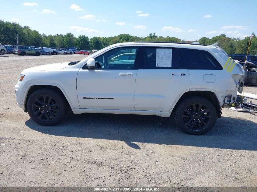 2017 Jeep Grand Cherokee Altitude 4X4 VIN: 1C4RJFAG4HC704683 Lot: 40276231