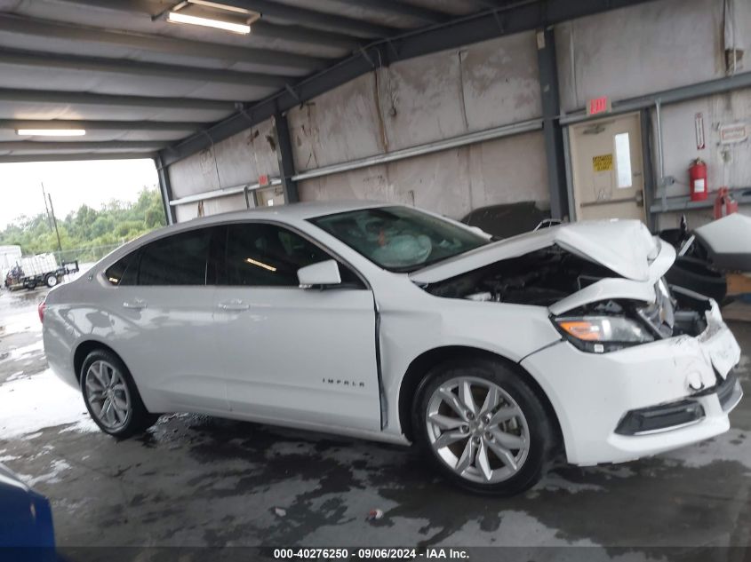 2019 Chevrolet Impala Lt VIN: 1G11Z5SA3KU126161 Lot: 40276250