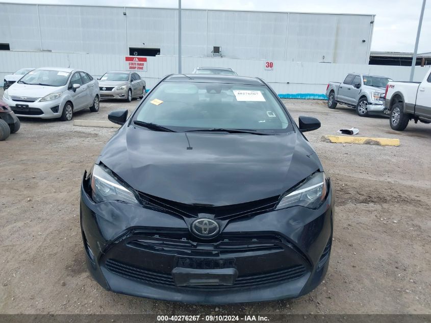 2018 Toyota Corolla Le VIN: 5YFBURHE7JP852998 Lot: 40276267