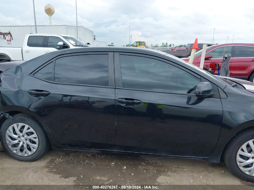 2018 Toyota Corolla Le VIN: 5YFBURHE7JP852998 Lot: 40276267